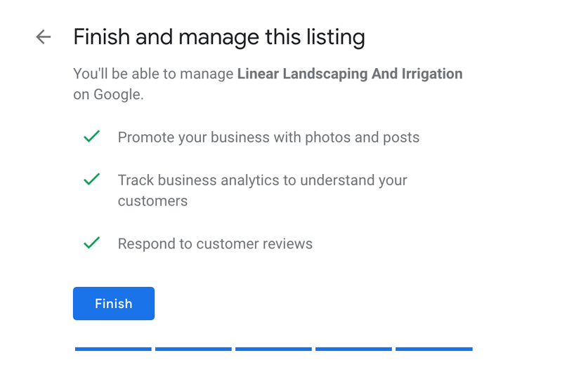 Google My Business Step 11