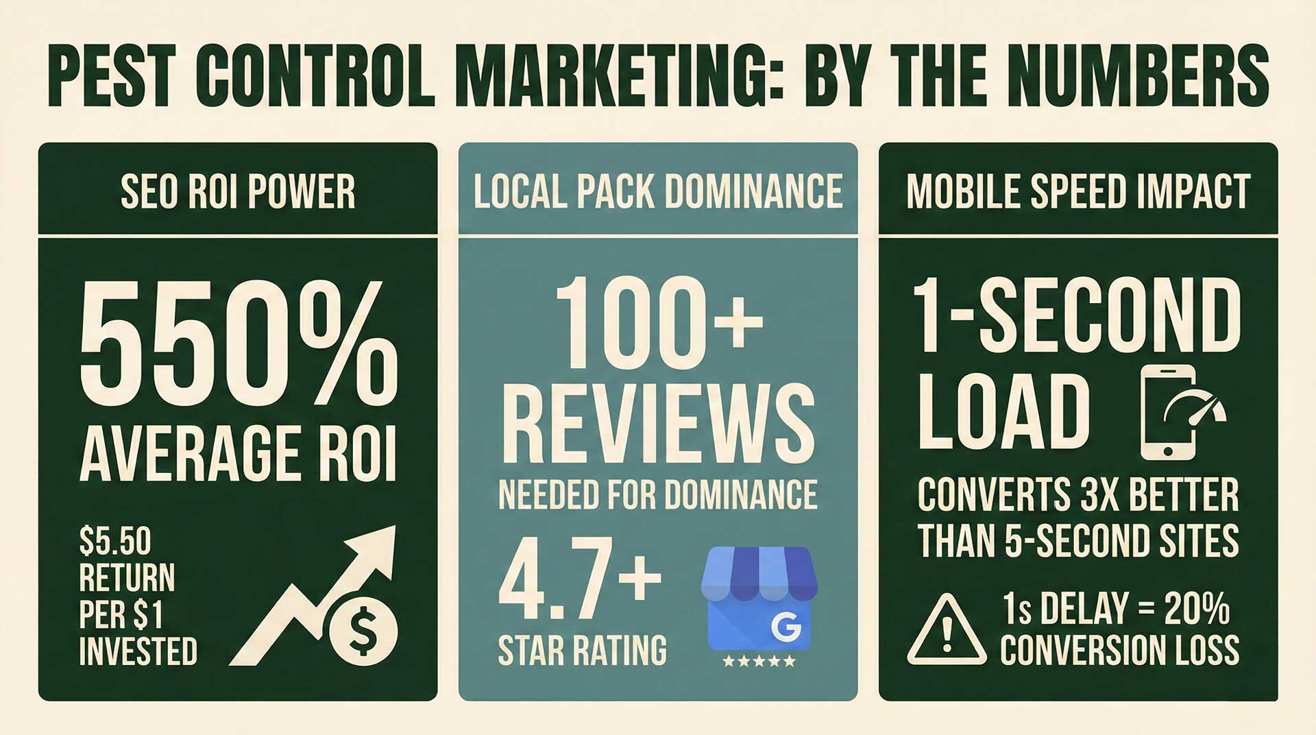 Pest Control Marketing By The Numbers