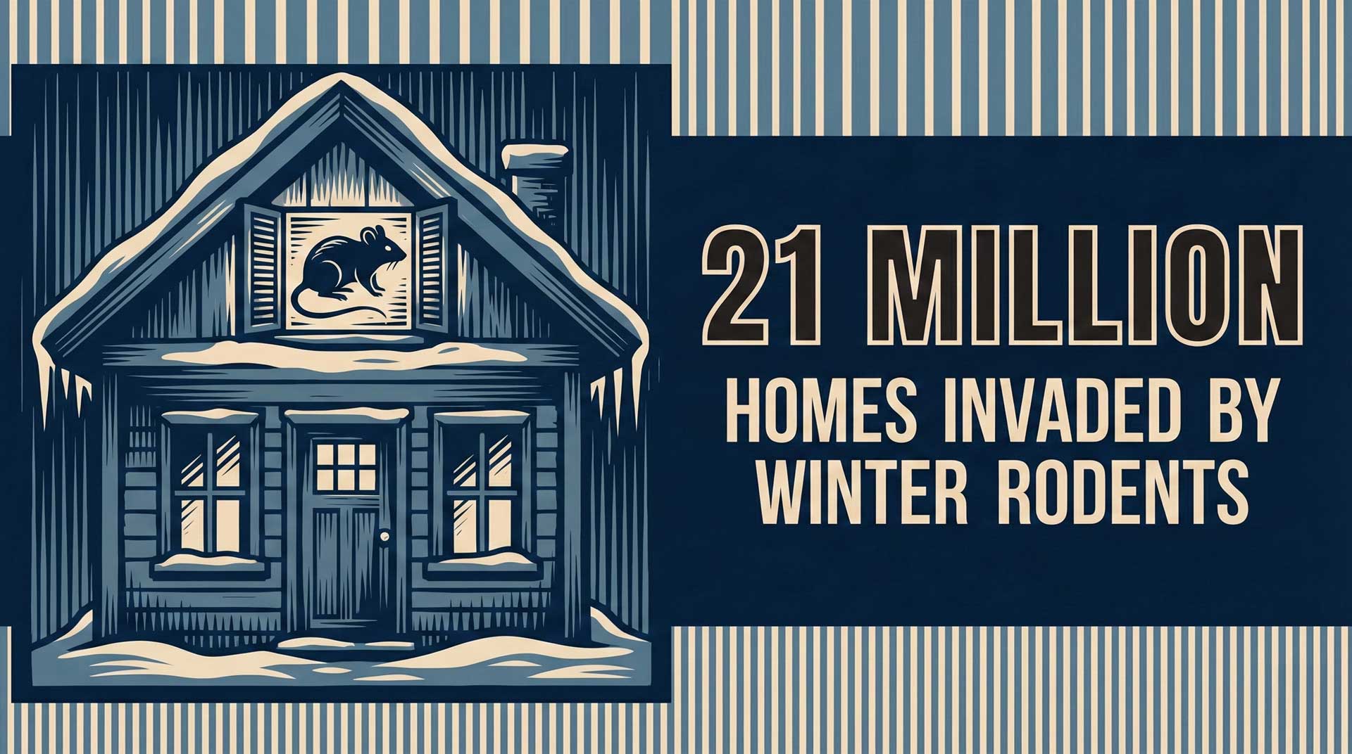 21 Million Homes Invaded By Winter Rodents