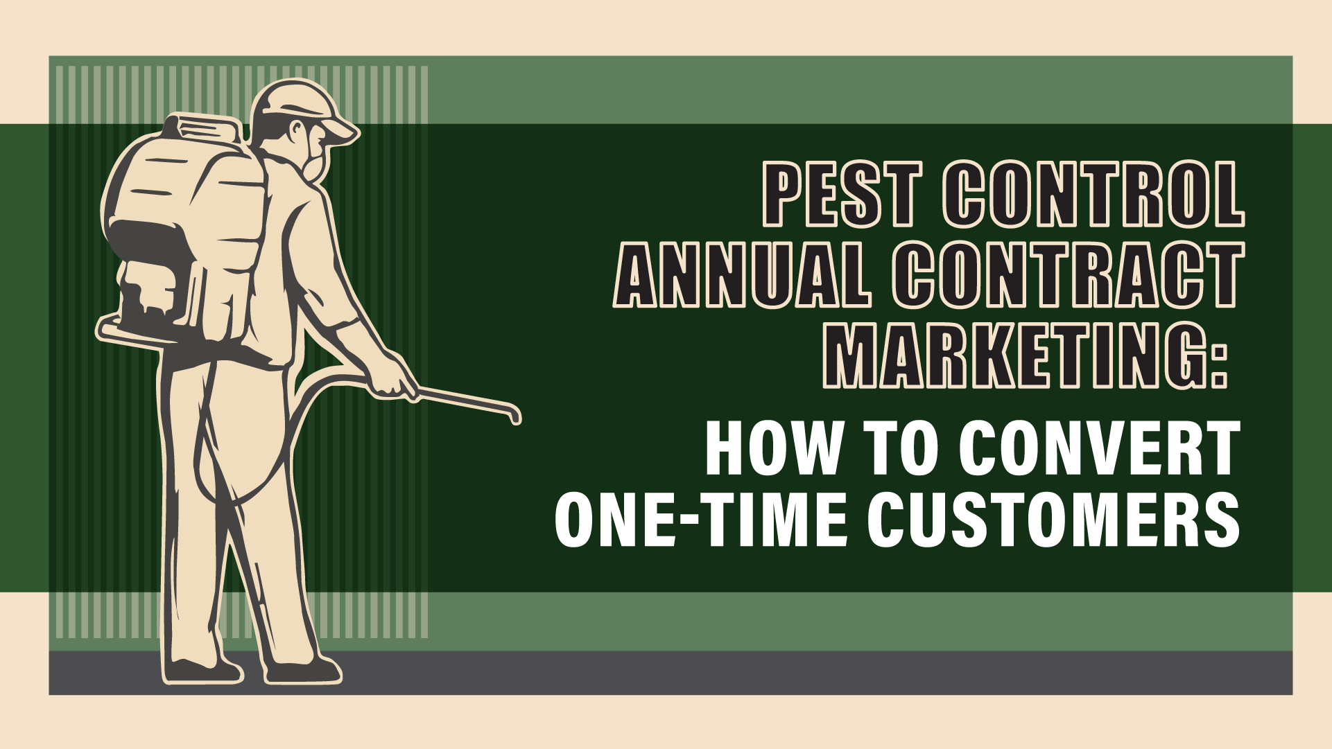 How to Convert One-Time Pest Control Customers Into Multi-Year Contracts