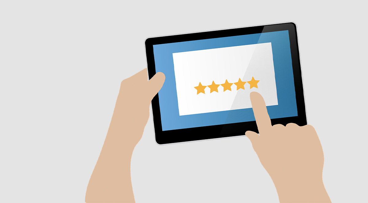 Use social proof/leverage reviews