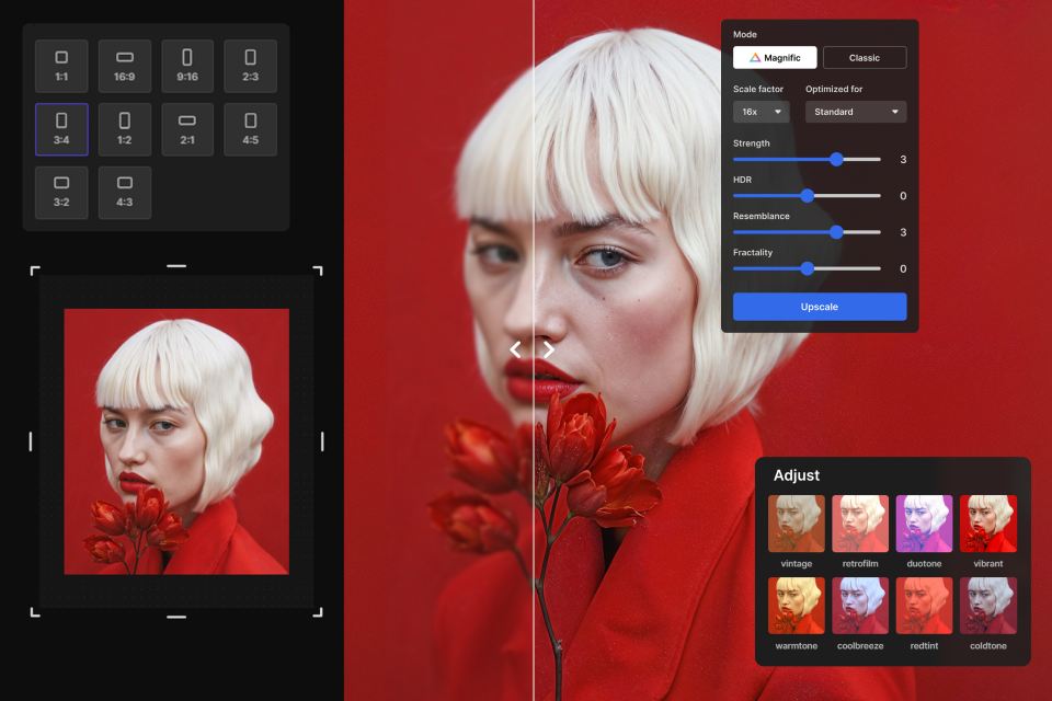 Freepik AI Image Extender