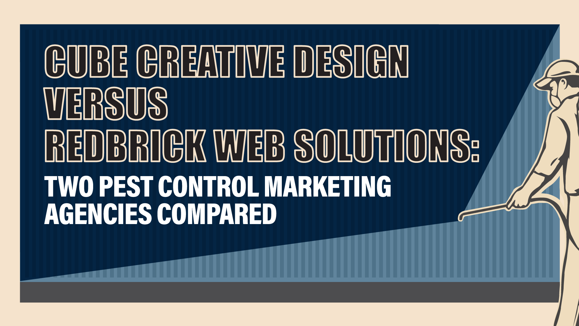 Cube Creative Design vs. RedBrick Web Solutions: An Honest Pest Control Marketing Comparison