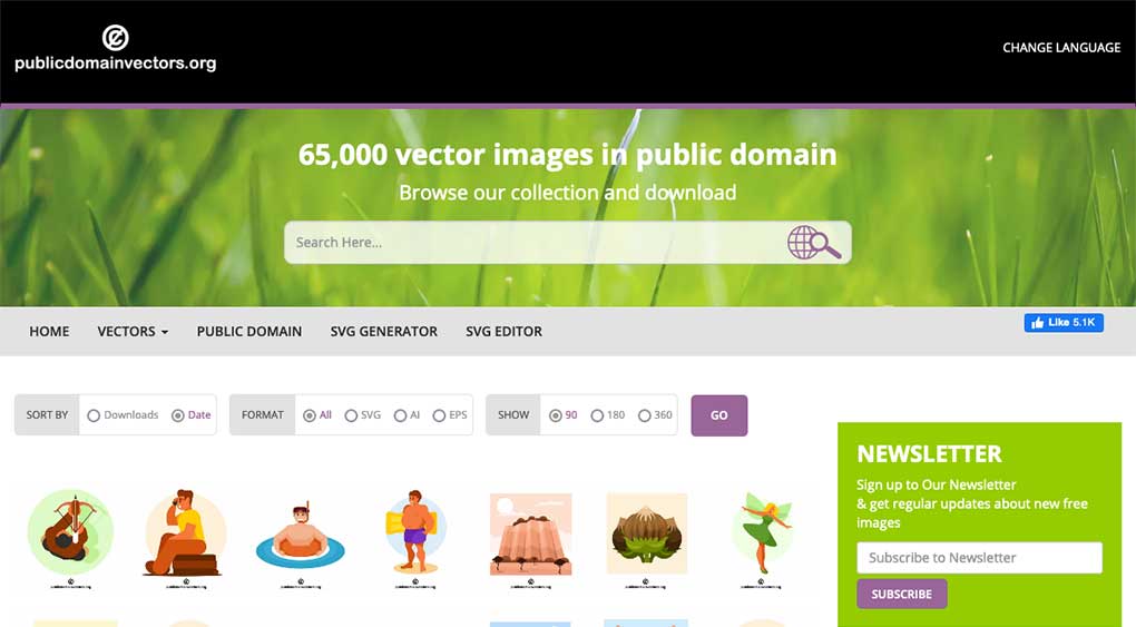 43+ places to get awesome free vector images: Public Domain Vectors