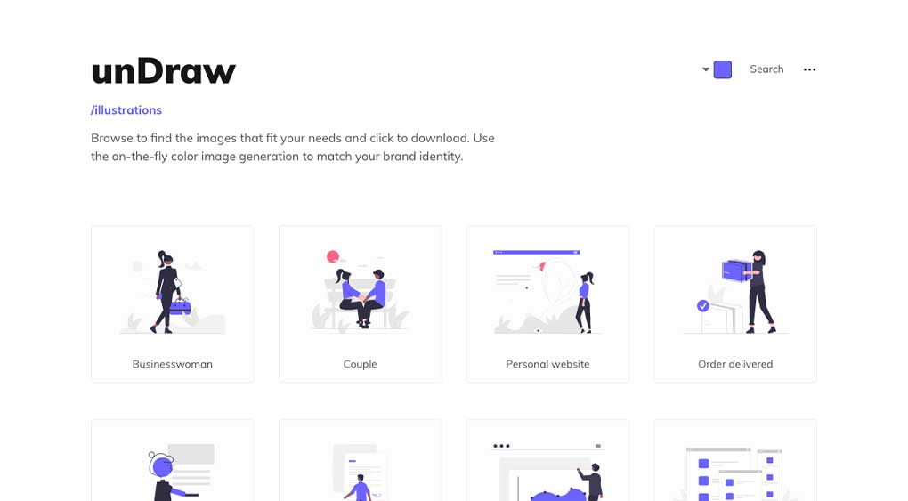 43+ places to get awesome free vector images: unDraw