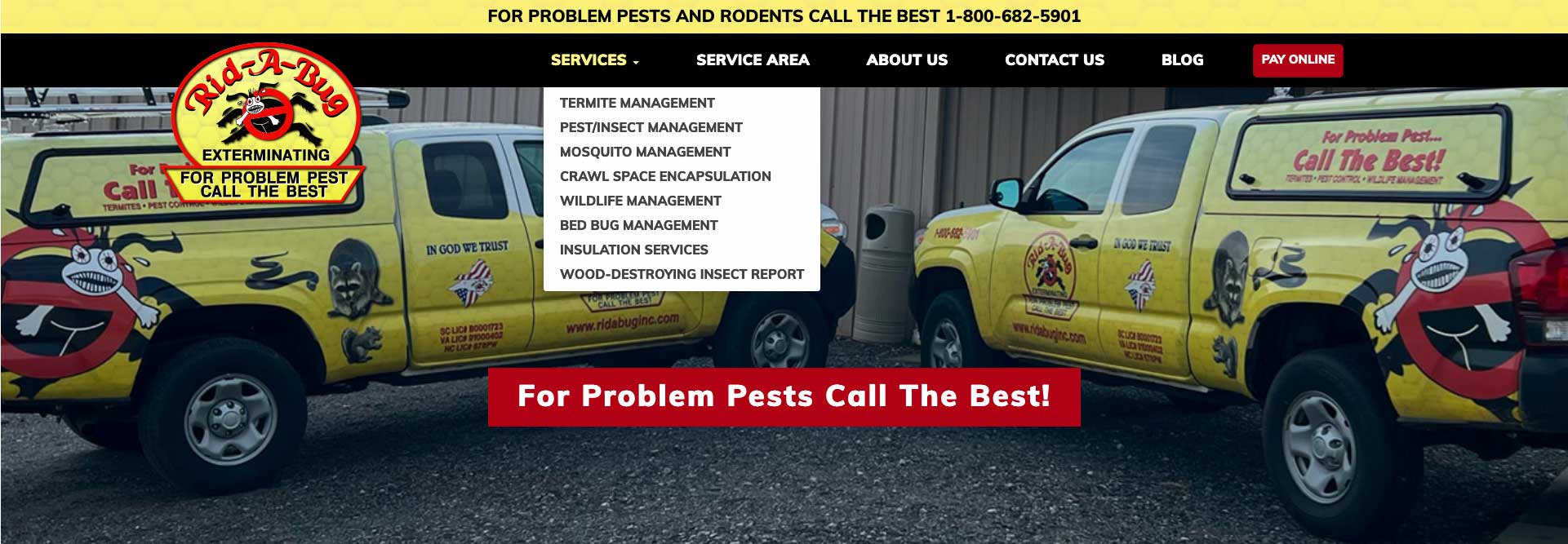 Your Pest Control Website Is Missing These 11 Features image Clear navigation strategy