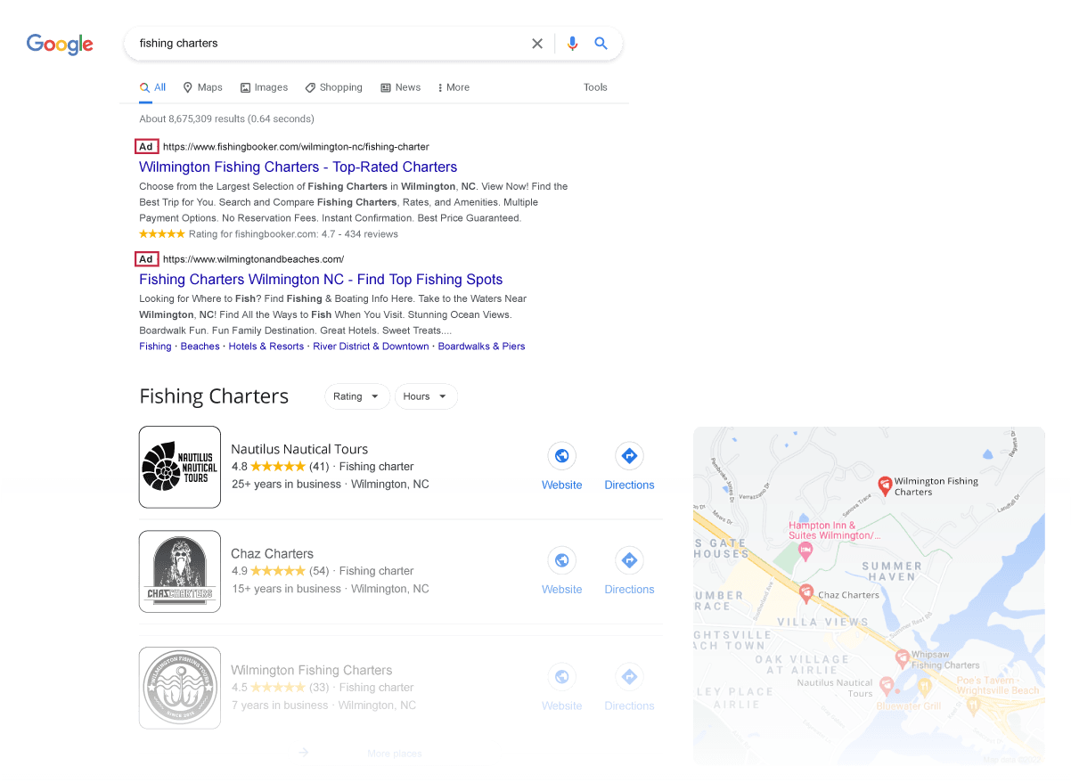 Where Do Local PPC Ads Appear