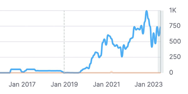 SEO Chiropractor Web Traffic 1 Year